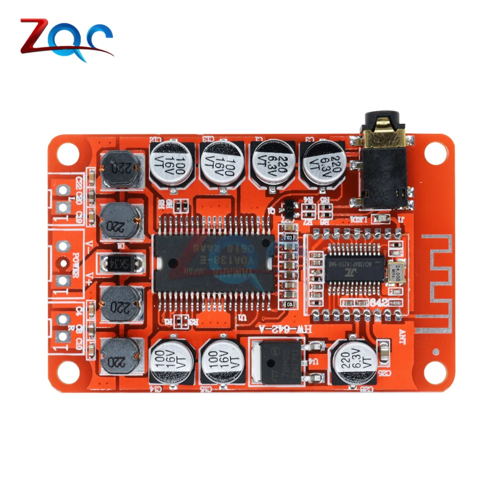 YDA138 DC 12 В 2A TPA3118D2 Bluetooth цифровой аудио усилитель модуля класса D 2*45 Вт стерео 2