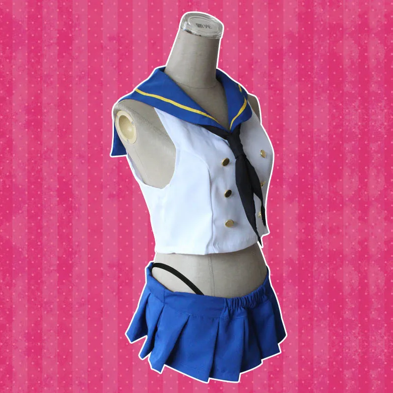 Костюм для косплея Coshome Kantai костюм моряка Shimakaze мини юбка полный комплект одежды