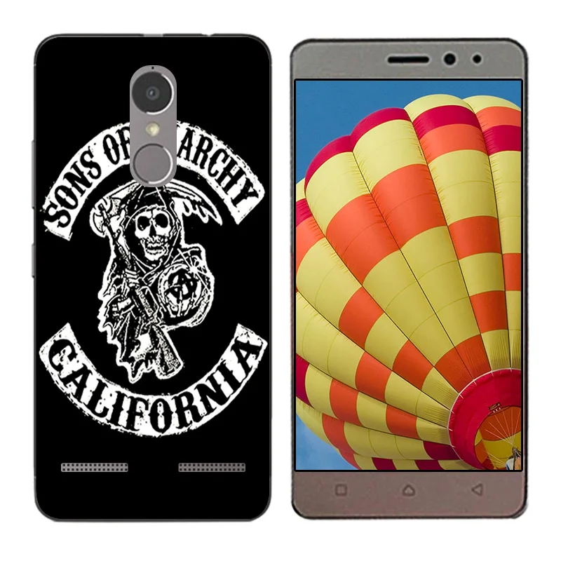 Soft TPU Cases for Lenovo K6 Power Covers Shel Black Letters Printing K6power Combo Cover K 6 Phone Bag |