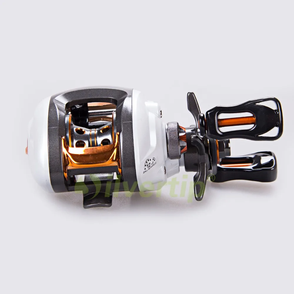 Бесплатная Доставка 12 + 1 BB 6.3: Наживка Литья Рыболовная Катушка Baitcasting Baitcast