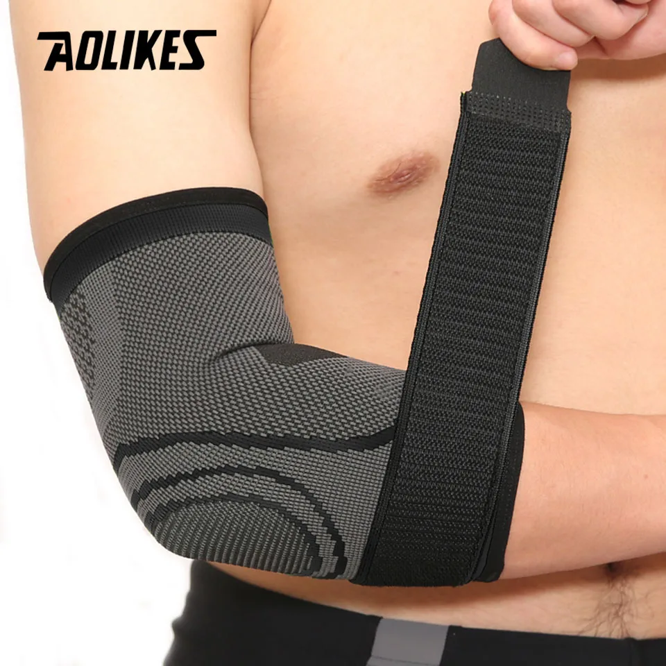 AOLIKES 1 шт. защита для локтя модная теннисная эластичная повязка баскетбола бега