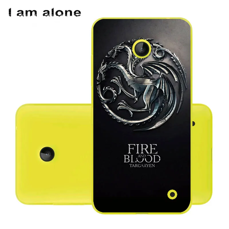 PC S30 Чехлы для телефонов I am alone для microsoft Nokia Lumia 630 4,5 дюйма, жесткий пластиковый мобильный Модный Цветной чехол для Nokia 630 - Цвет: PC S30