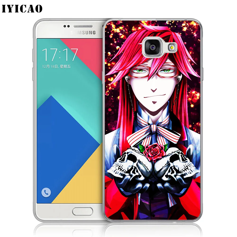 IYICAO Черный Дворецкий Мягкий силиконовый чехол для телефона Samsung A10 A30 A40 A50 A70 M10 M20 M30
