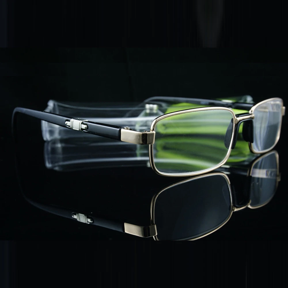 Очки для чтения с комфортной вставкой из смолы или натуральных кристаллов 2019 = Clear