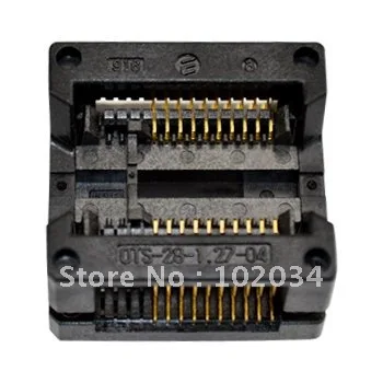 100% новый OTS-28-1.27-04 SOP20 SOIC20 IC тестовая розетка/программатор адаптер/горящая розетка