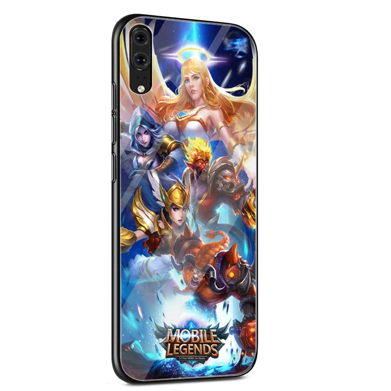 Стеклянный чехол из ТПУ League Of Legends для Huawei P30 P10 P20 P Smart Mate 10 20 Lite Pro Y6 Y9 Honor 7A