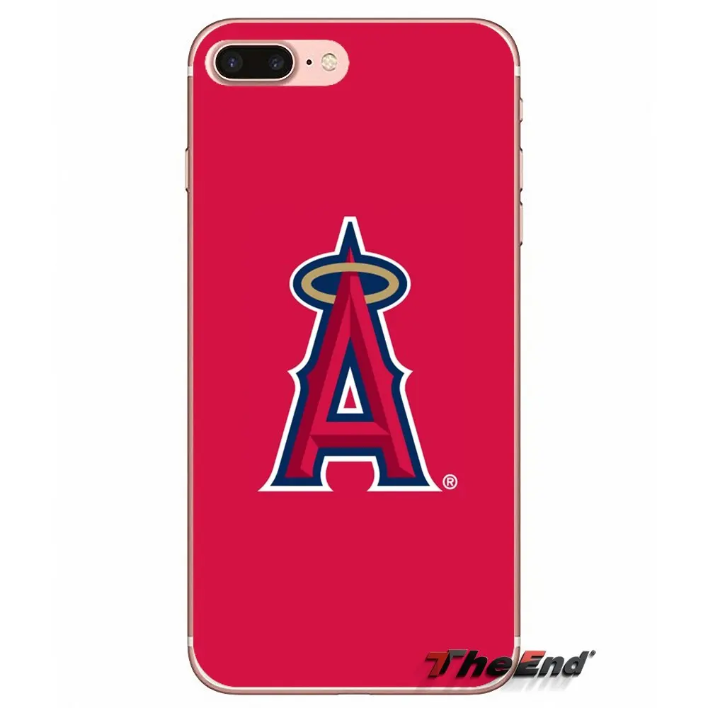 Soft Transparent Cases Covers Anaheim Angels For Samsung Galaxy S3 S4 S5 MINI S6 S7 edge S8 S9 Plus Note 2 3 4 5 8 | Мобильные