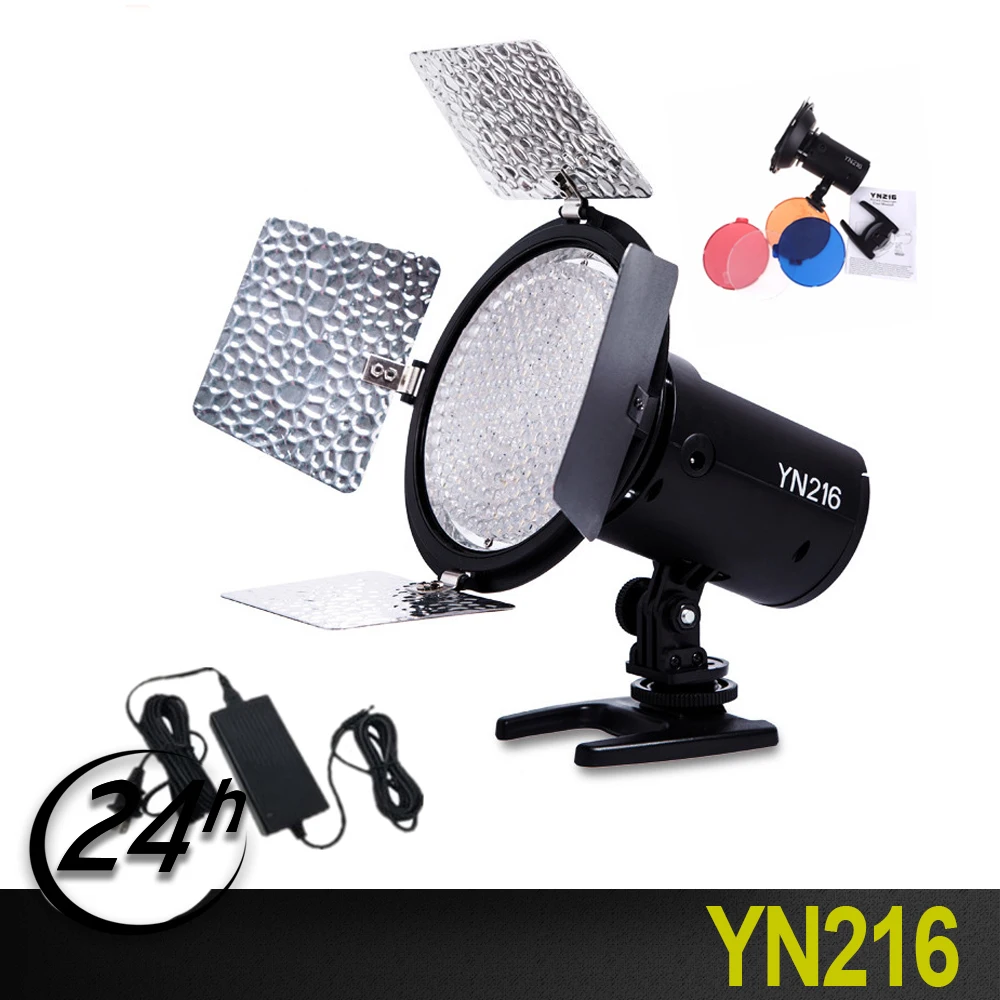 Yongnuo YN216 5500K высококачественный светодиодный студийный свет для видео фотографии