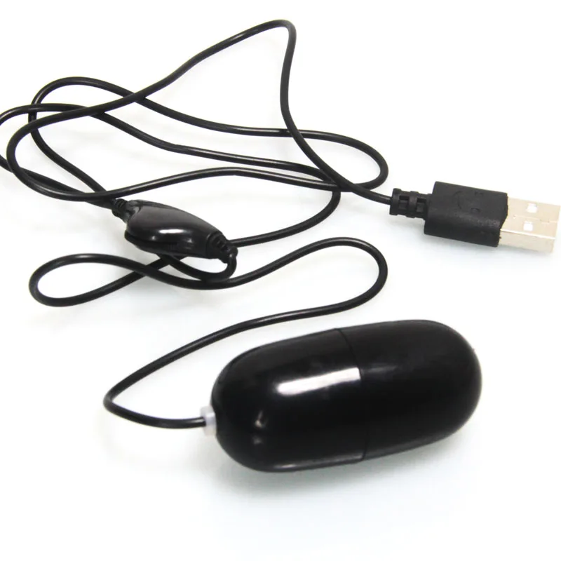 Вибратор для клитора и точки G с USB вибрация пули Вибрирующая Анальная пробка