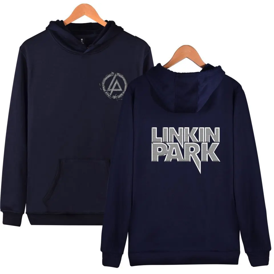 Унисекс большие размеры в стиле хип хоп Linkin Park Толстовки модная осенняя одежда