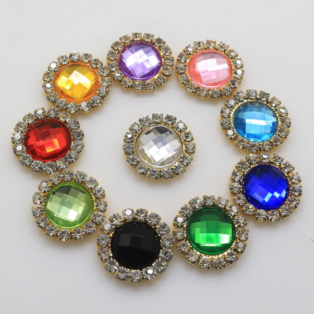 10 шт. металлические пуговицы 18 мм|rhinestone buttons|button acrylicmetal buttons |