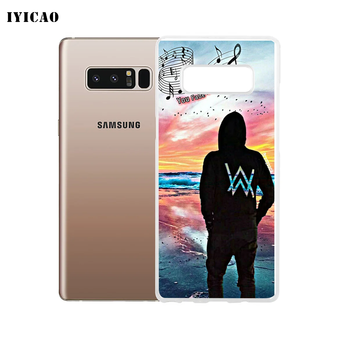 IYICAO Алан Уокер певица Мягкий силиконовый чехол для телефона samsung A5 A6 плюс A7 A8 A9 J3 J5