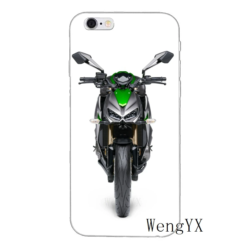 Motorcycle-A-01 Kawasaki Ninja Zx R спортивный мотоцикл для iPhone X XR XS Max 8 7 plus 6s 6 plus SE 5S 5c 5 4S 4 iPod Touch чехол мягкий чехол для телефона - Цвет: Motorcycle-A-01