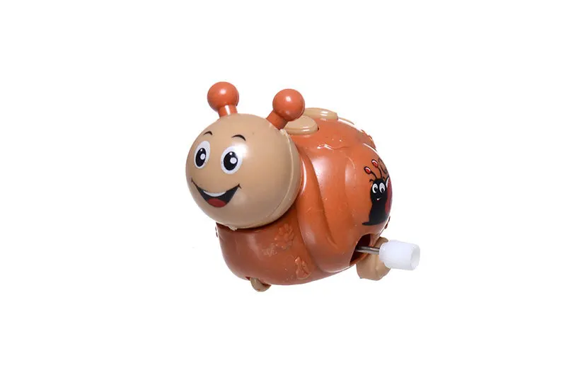 Милые милые часы с заводным механизмом для ходьбы плотника улыбки толстых червей