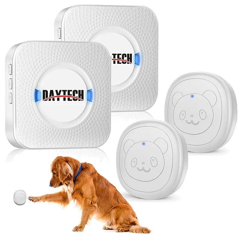 Беспроводной дверной звонок DAYTECH для домашних животных собачий беспроводной