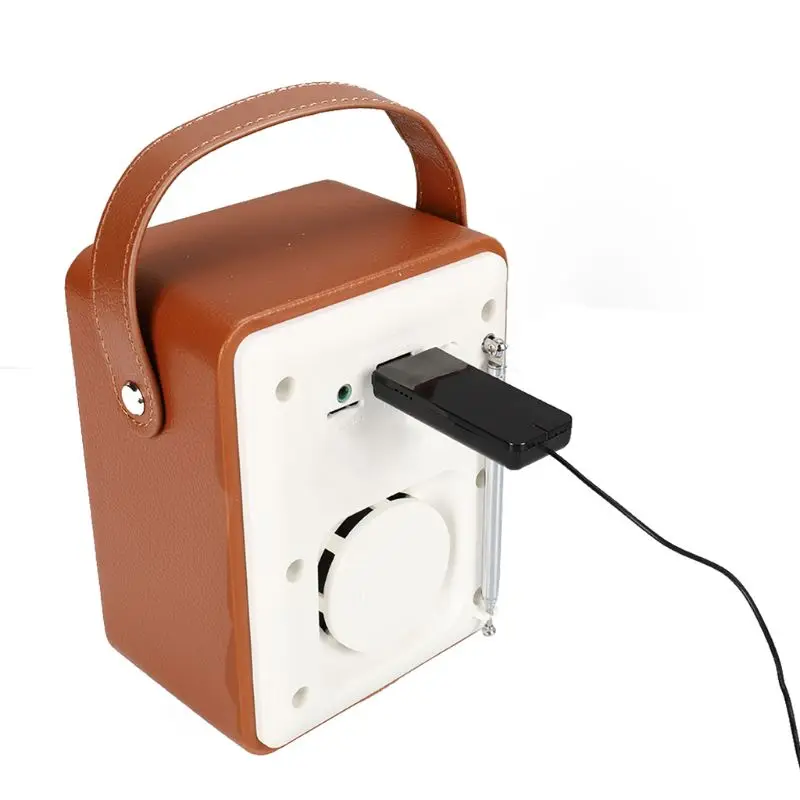 Цифровой радиоприемник DAB с антенной для bluetooth динамика домашний стереозвук ТВ usb