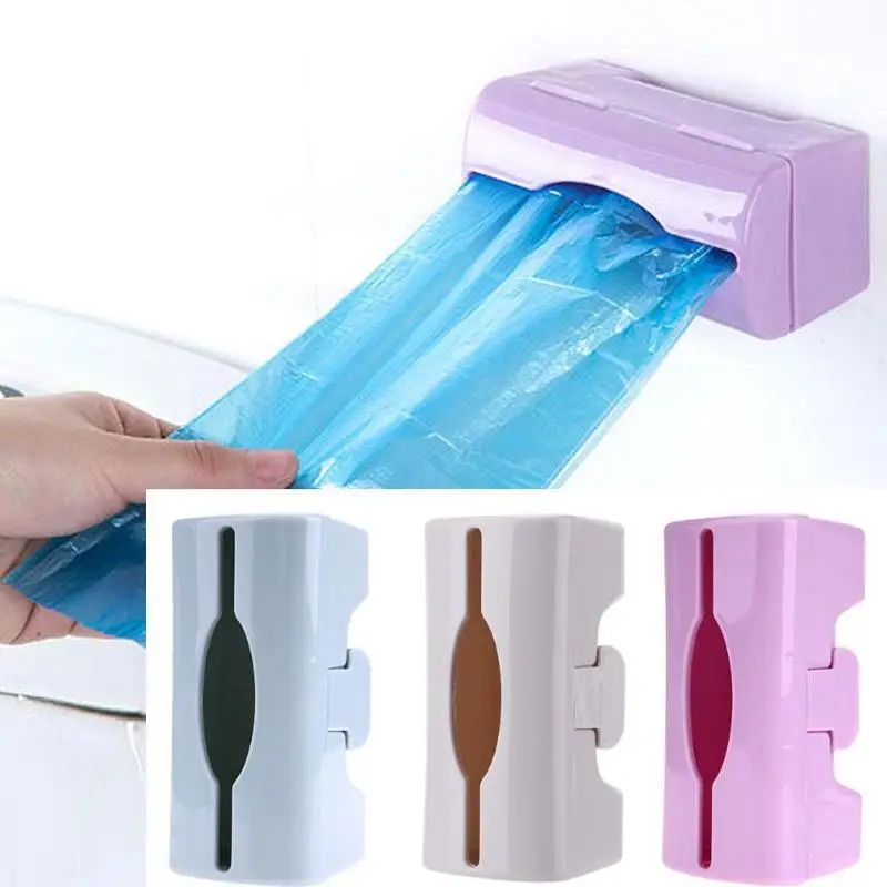 Пластиковый мешок коробка для хранения кухня ванная комната настенное крепление