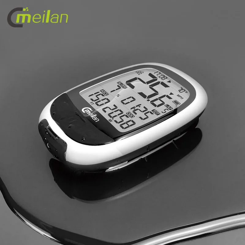Meilan M2 GPS велосипедный компьютер беспроводной Спидометр Bluetooth ANT одометр датчик