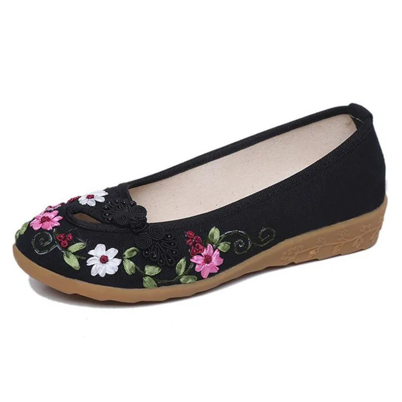 HEE GRAND/Большие размеры 35-40 традиционные женские лоферы в китайском стиле