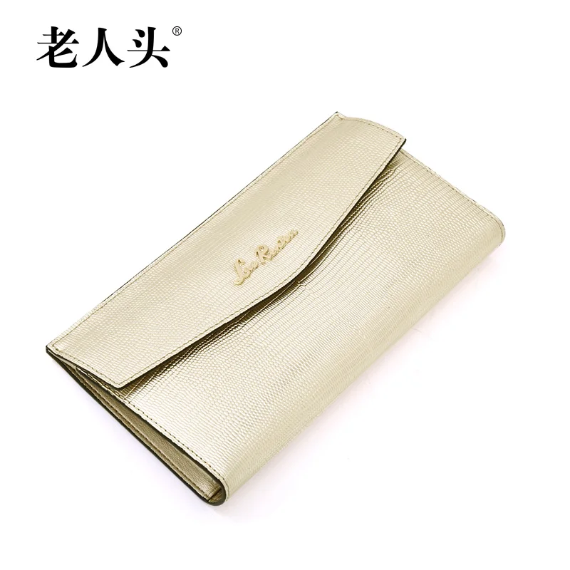 LAORENTOU женщины Долго Бумажник 2016 новый дизайн бренда Высокого Качества кожаный