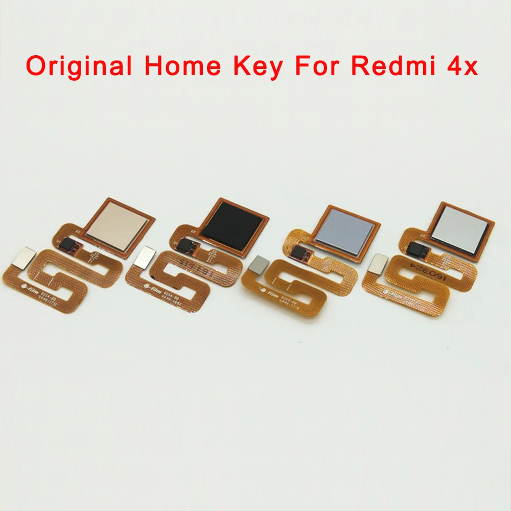 Оригинальный домашний ключ для Redmi 4x Кнопка возврата датчик отпечатков пальцев