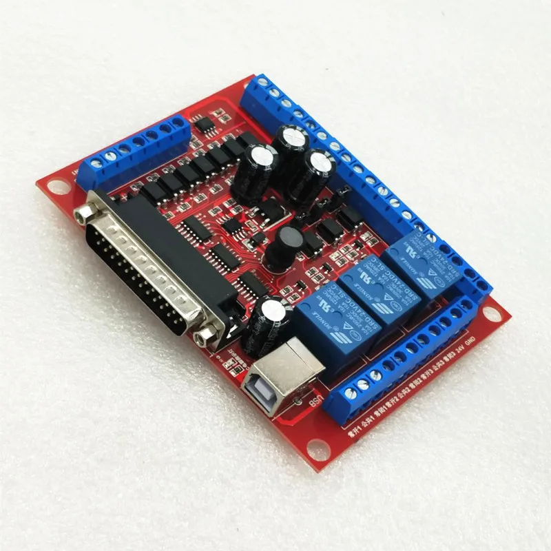 6 оси CNC MCACH2 MACH3 гравировальный станок интерфейс Breakout Board USB PWM шпиндель