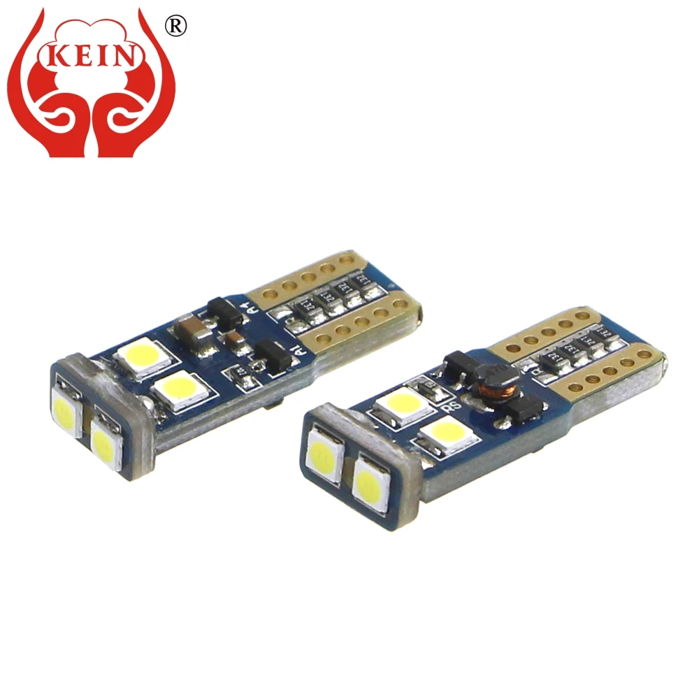 KEIN 2 шт. автостайлинг t10 w5w светодиодные лампы 3030 6smd светодиодный автомобильный