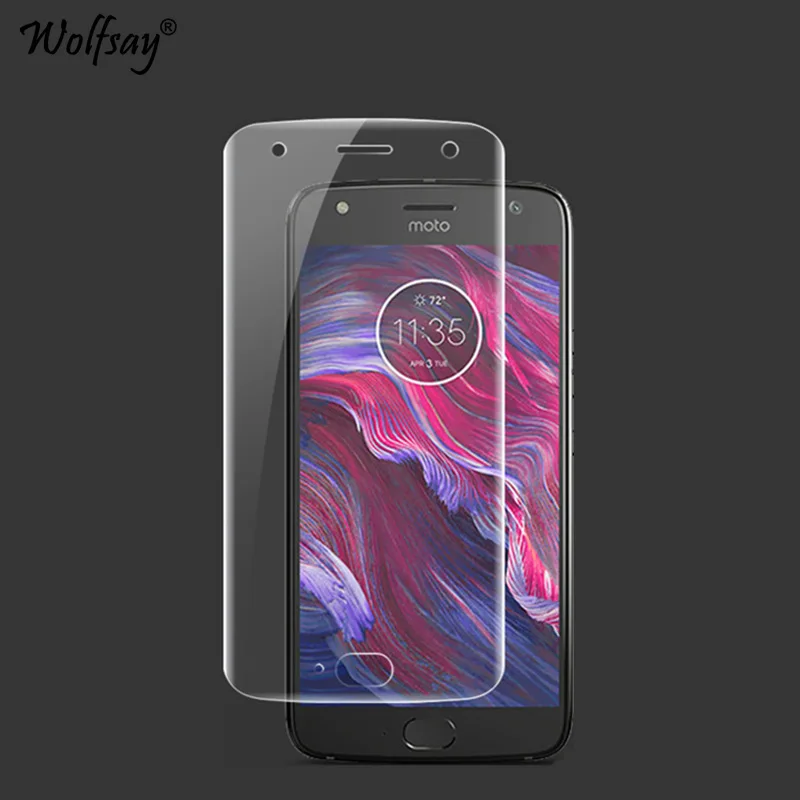 2 шт полное покрытие нано пленка для Motorola Moto X4 защитная мягкая не закаленное