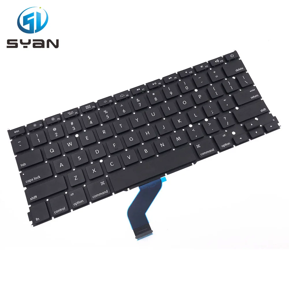 

US A1425 keyboard with backlight for Macbook Pro Retina 13.3 inches laptop MD212 MD213 keyboards with backlit Brand New