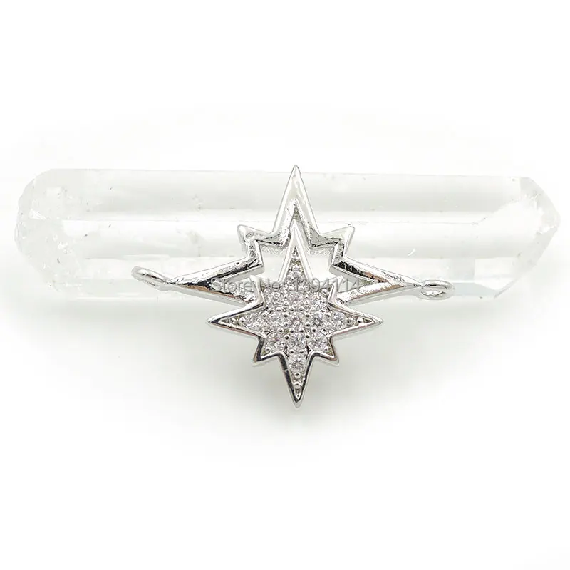 23*19*3 мм микрозакрепка прозрачный CZ перекрытие ВОСЬМИУГОЛЬНОГО разъема подходит
