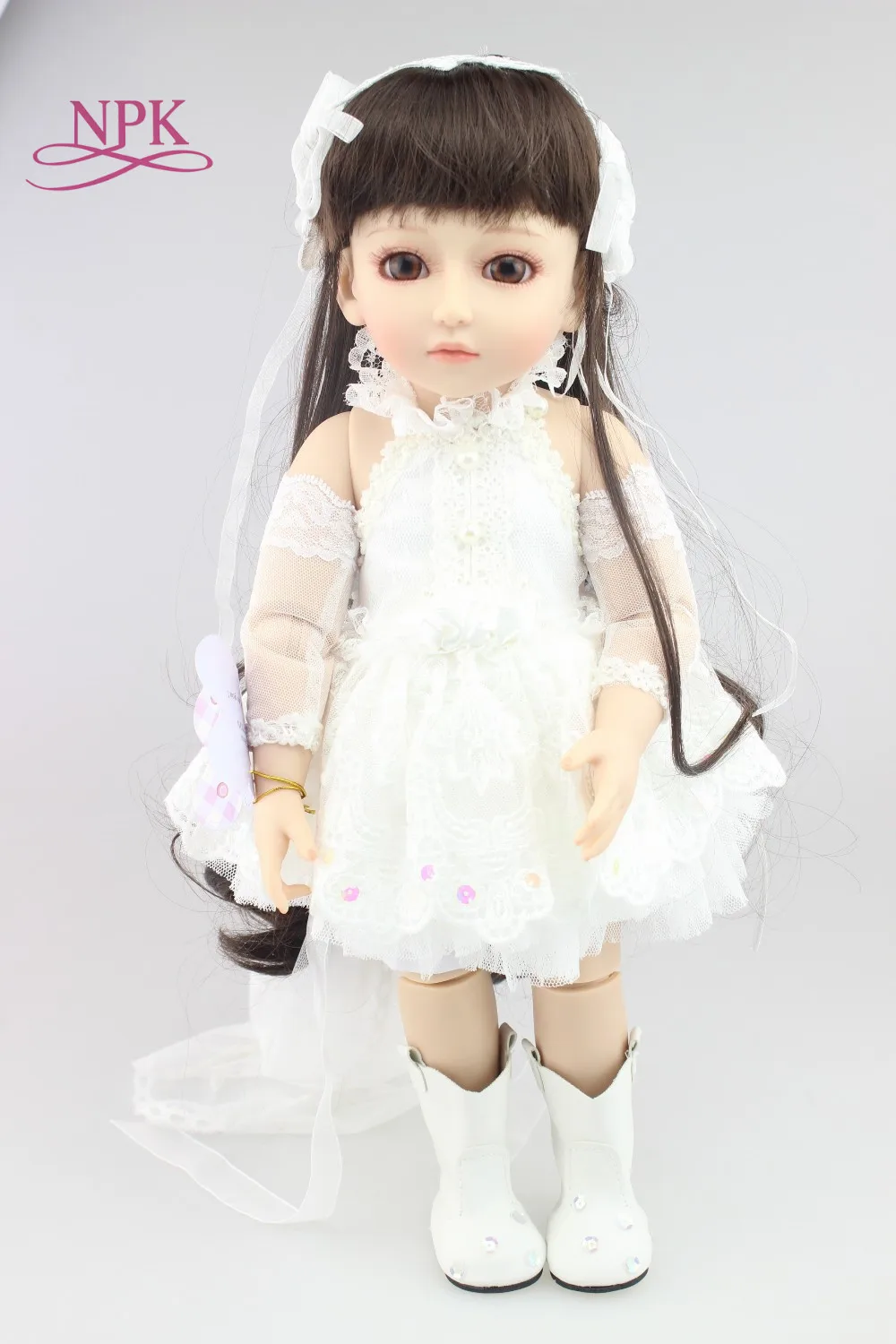 NPK BJD 45 см виниловые куклы для новорожденных реалистичные детские игрушки