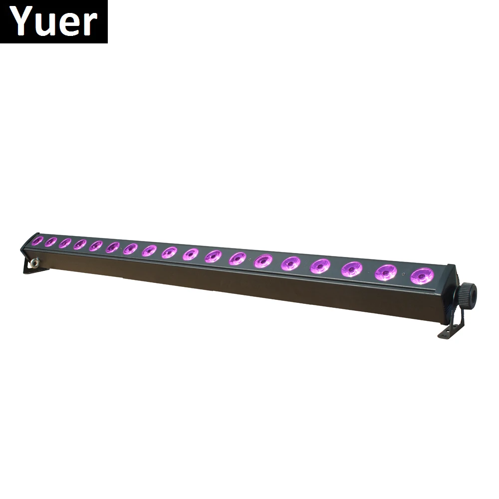 18X4W светодиодный RGBW 4в1 светильник для мытья стен DMX 512 контроллер линейный бар
