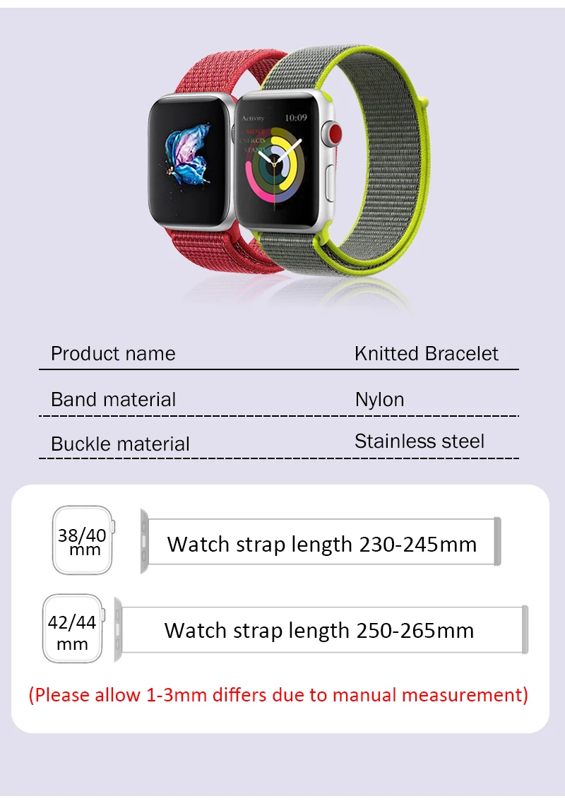 Желтый спортивный ремешок-светильник для Apple Watch 44 мм, ремешок 40 мм, женский браслет 38 мм, мужской браслет 42 мм для Iphone Series 3