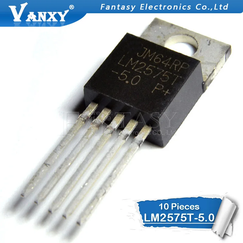 10 шт. LM2575T-12 LM2576T-ADJ LM2596T-3.3 LM2596T-ADJ LM2575T-5.0 LM2575T-ADJ LM2576HVT-ADJ LM2576T-12 LM2576T-5.0-3 3-220 | Электронные