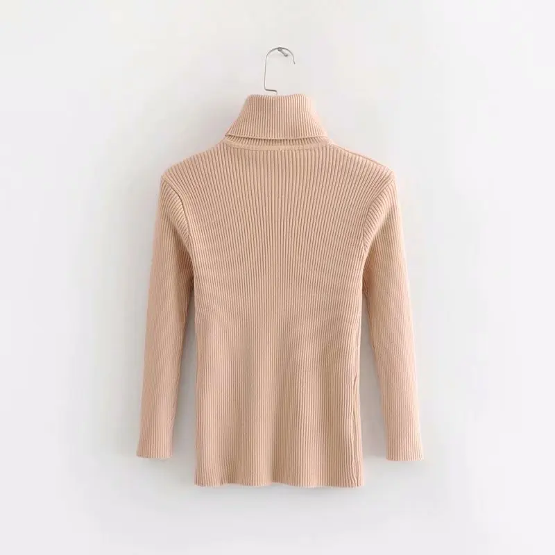 GOPLUS Thick Warm Women Turtleneck Sweater 2019 Autumn Winter Knit Basic Sweaters And Pullover High Elastic Female | Женская одежда