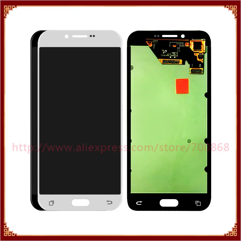 AMOLED для samsung Galaxy A8 2016 A810 SM-A810 ЖК-дисплей Дисплей + сенсорный дигитайзер Экран