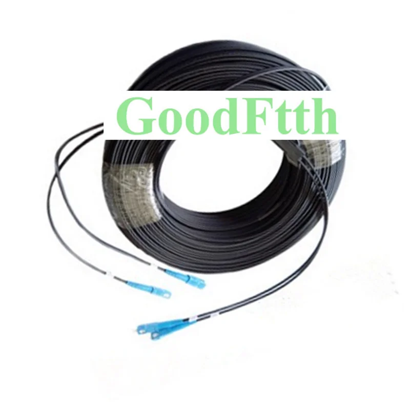 Волоконно оптический кабель патч корд Φ UPC SM G657a O.D. 3x2mm 2cores GoodFtth 100