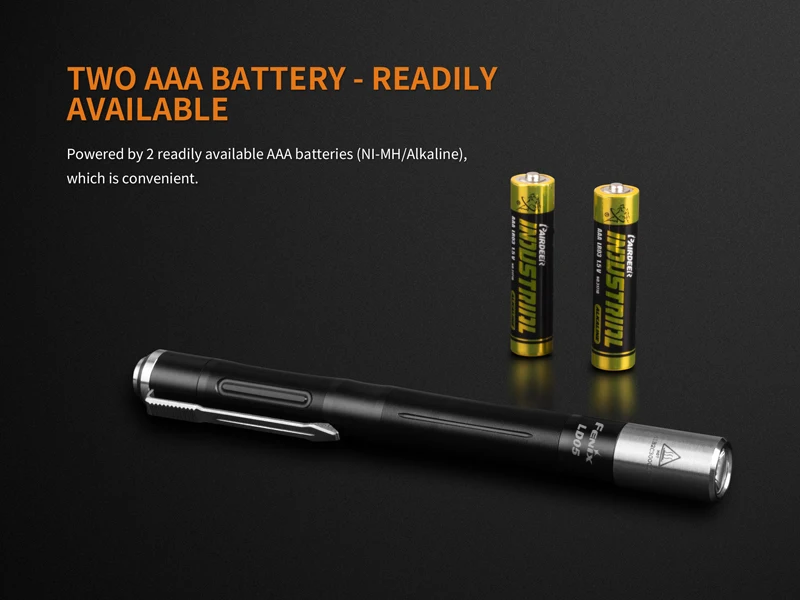 Рабочий Penlight Fenix LD05 V2.0 супер компактный фонарик двойные источники освещения для медицинских работников