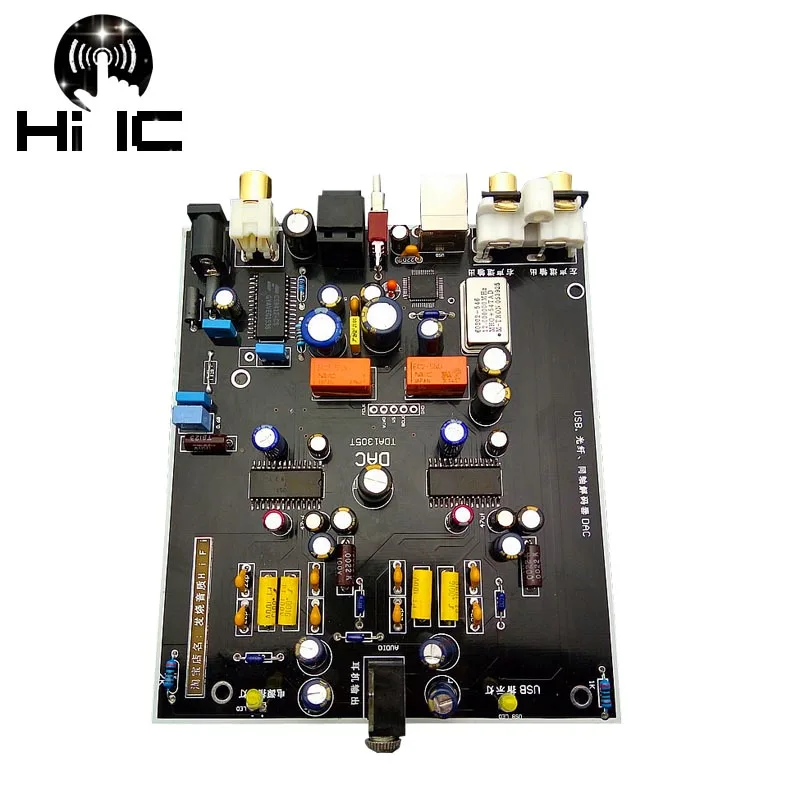 HiFi Цифровой аудио декодер TDA1305T DAC вход OTG/USB/коаксиальный/оптический выход RCA/3,5 мм усилитель DIY звуковая карта