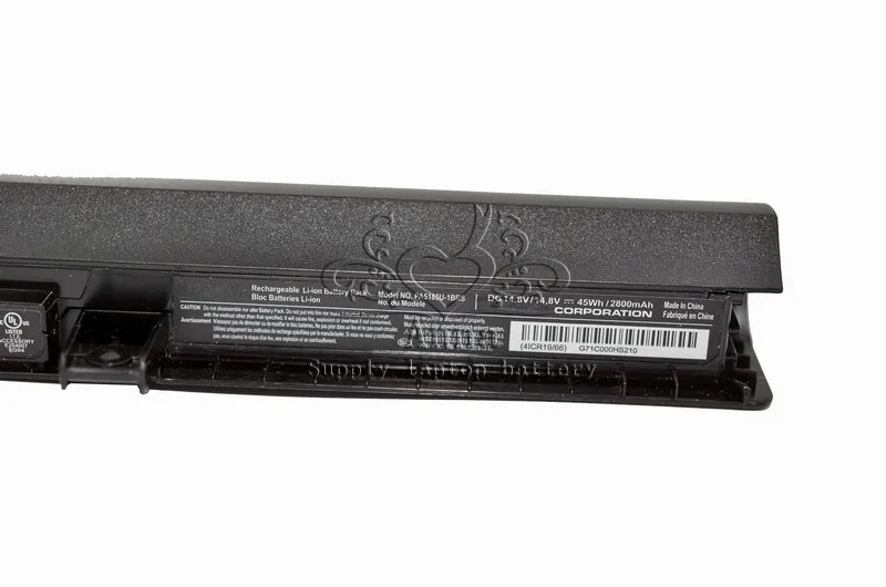 Оригинальный аккумулятор JIGU для TOSHIBA Satellite C50 C55 C55D C55T L55 L55D L55T PA5185U 2800 мАч |