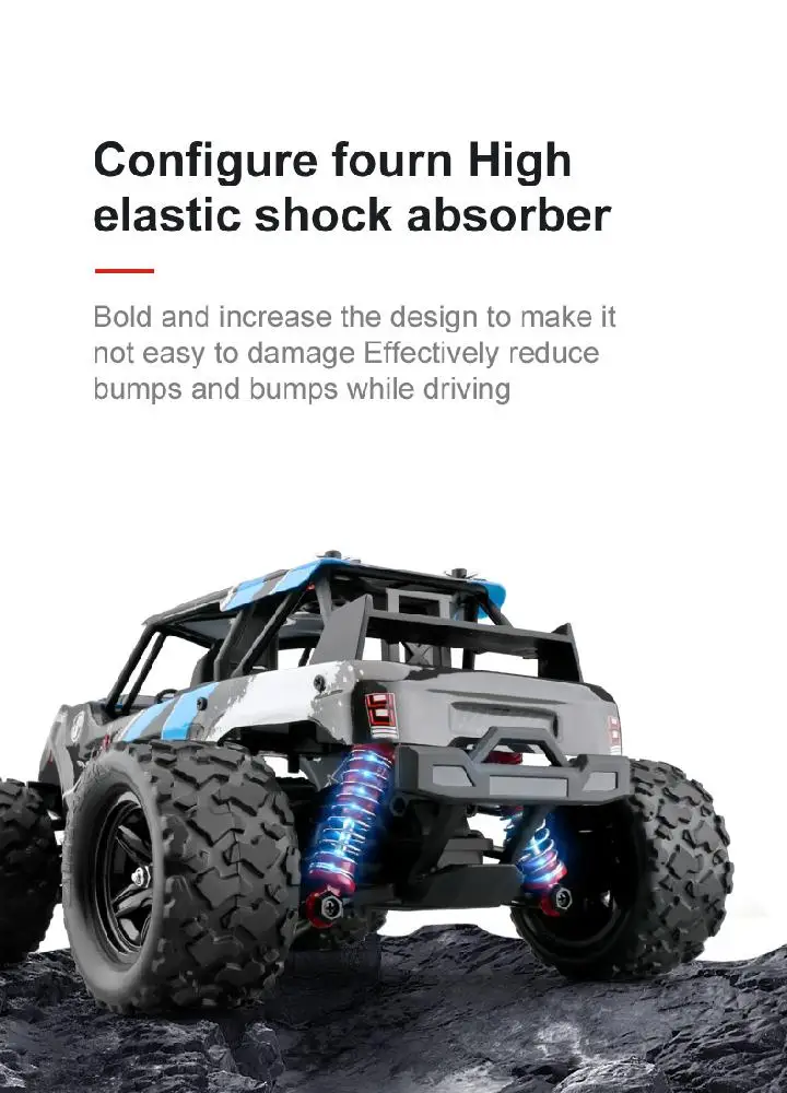 LeadingStar 40+ MPH 1/18 Масштаб RC Автомобиль 2,4G 4WD высокая скорость Быстрый пульт дистанционного управления Большой трек