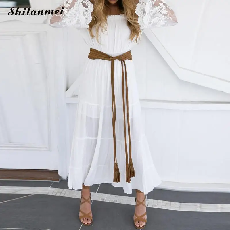 Белый пляжное платье без спинки прозрачные парео для пляжа купальный костюм cover up