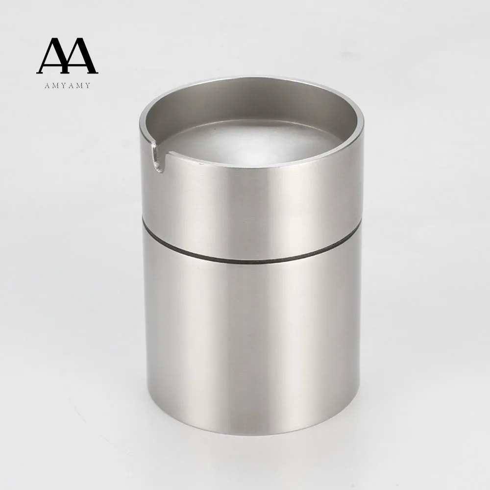Автомобильная пепельница AMYAMY из нержавеющей стали ветрозащитная чашка для