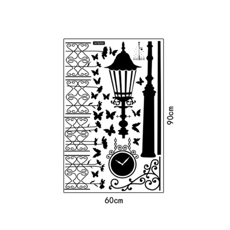 Dozzlor Chlidren Living Room Wall Stickers DIY Home Sticker Bedroom Poster Accessories Wedding Decoration Hot | Дом и сад