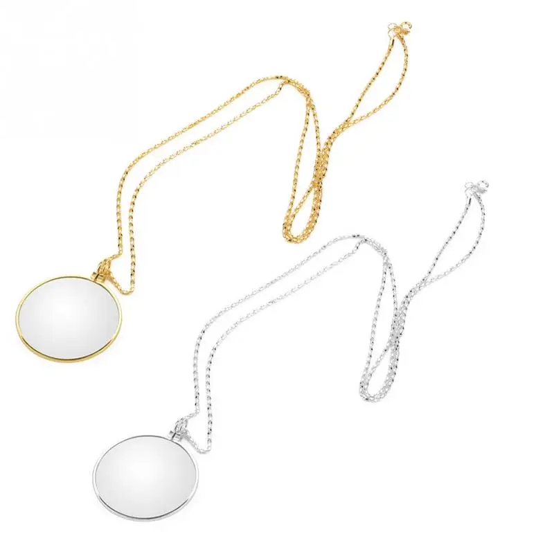 2 вида цветов 5X Лупа монокль подвеска с линзой Лупа|Наборы инструментов для