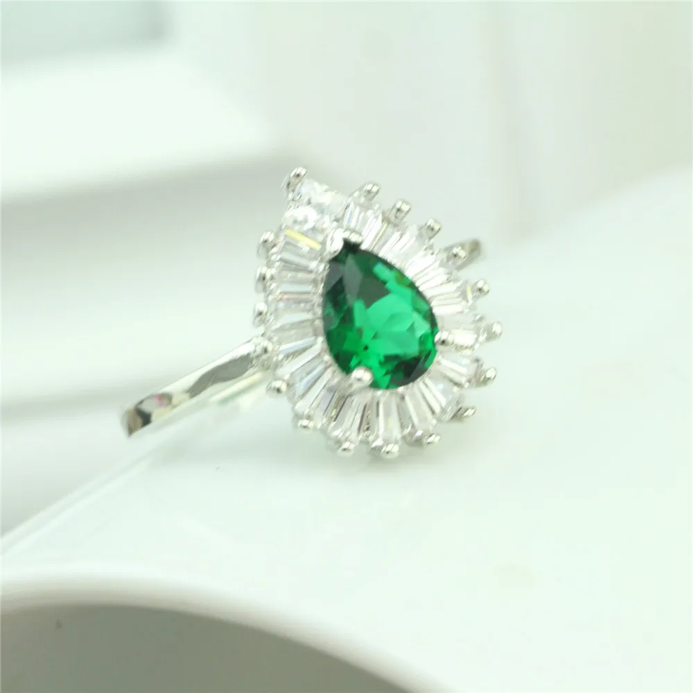 Новое корейское издание кольцо из чистого серебра 925 пробы с инкрустацией