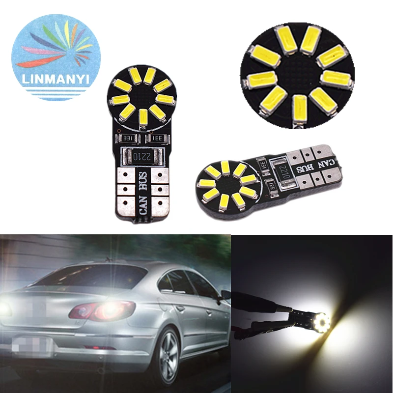 10 шт. Автомобильные светодиодные ламсветильник 161 194 168 147 T10 192 18SMD Canbus| |