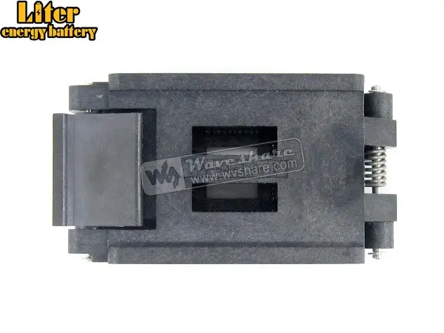 QFP44 TQFP44 LQFP44 PQFP44 FPQ-44-0.8-16A Enplas QFP IC Test Burn-In Socket Adapter