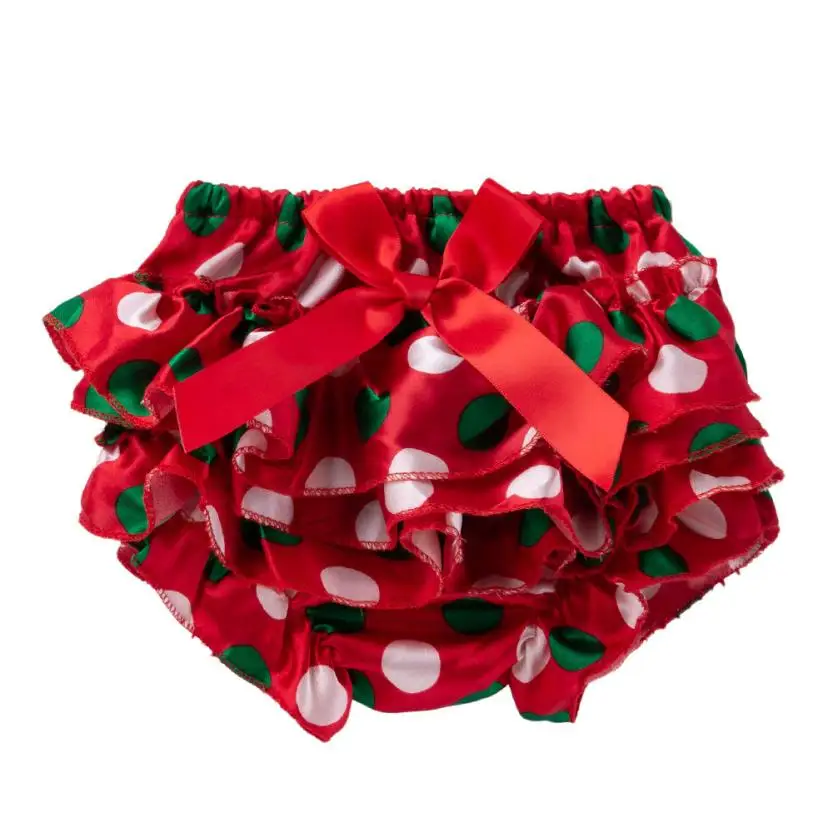 TELOTUNY/нижнее белье для маленьких девочек Короткие шаровары в горошек с бантом