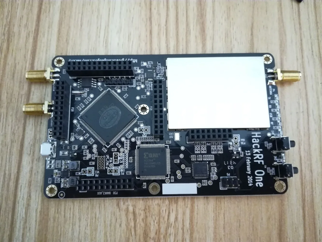 HackRF One 1 6 ГГц с открытым исходным кодом радиоплатформа SDR макетная плата корпус из